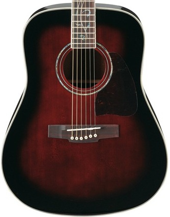 Ibanez AW40 TCS Artwood Acoustic Guitar   Black Cherry  