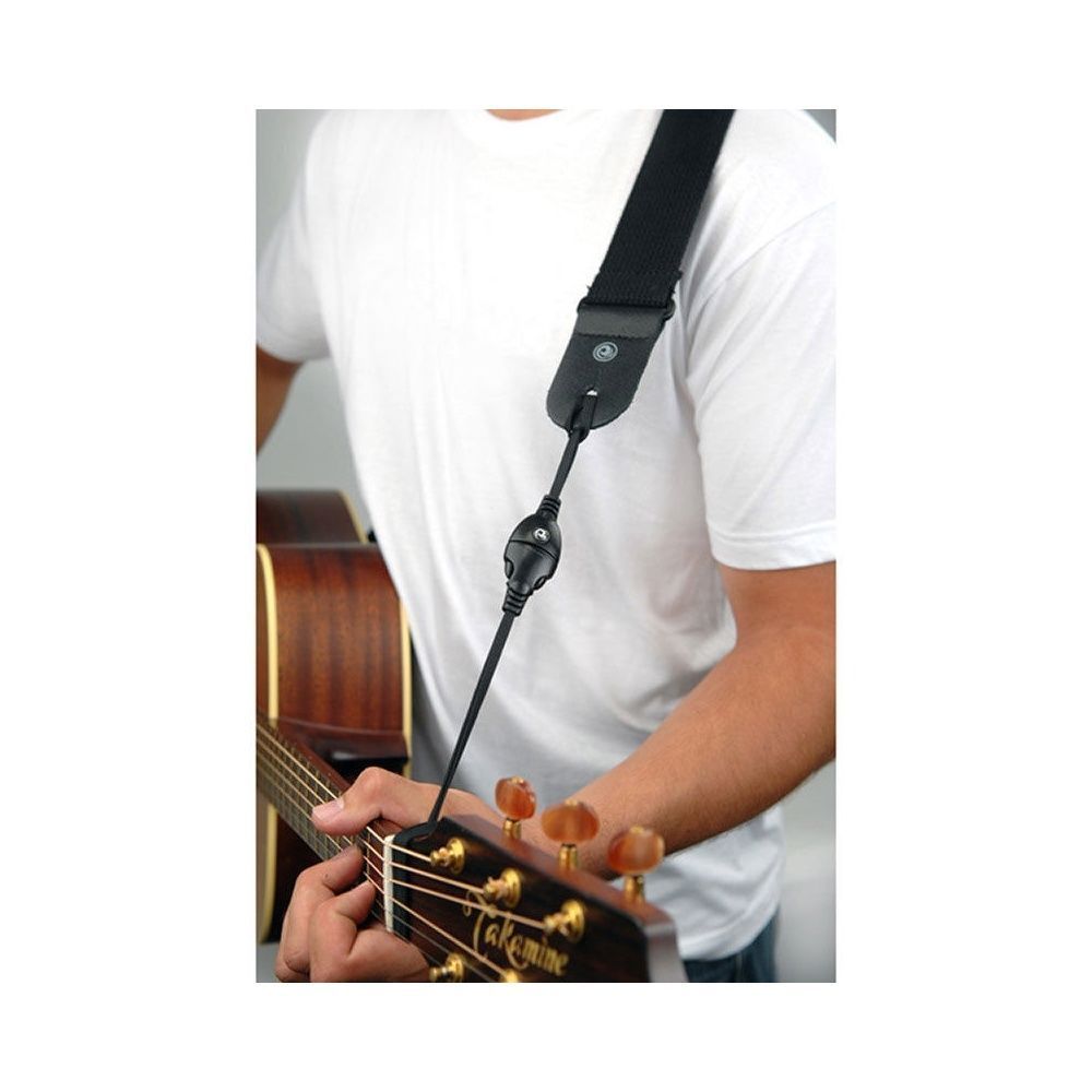 D'Addario DGS15 Acoustic Guitar Strap Quick Release System.Simple/Secu –  Craigs Music Ltd